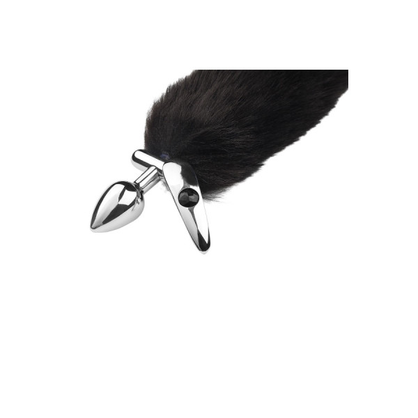 Plug interchangeable aluminium avec queue noire articulée 